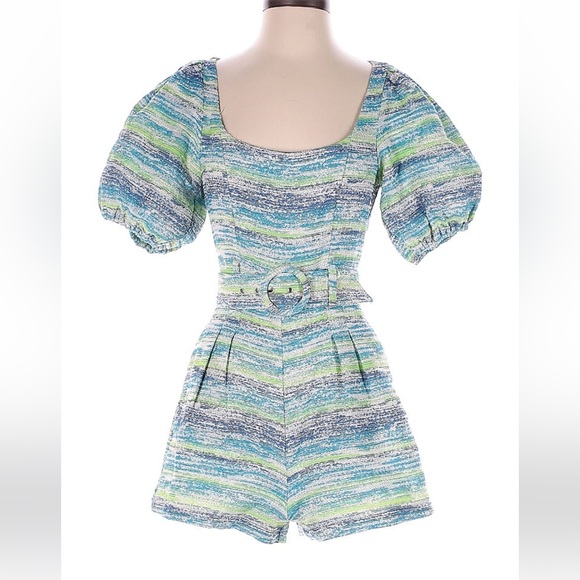 Lavender Brown Madison Romper - Picture 1 of 5